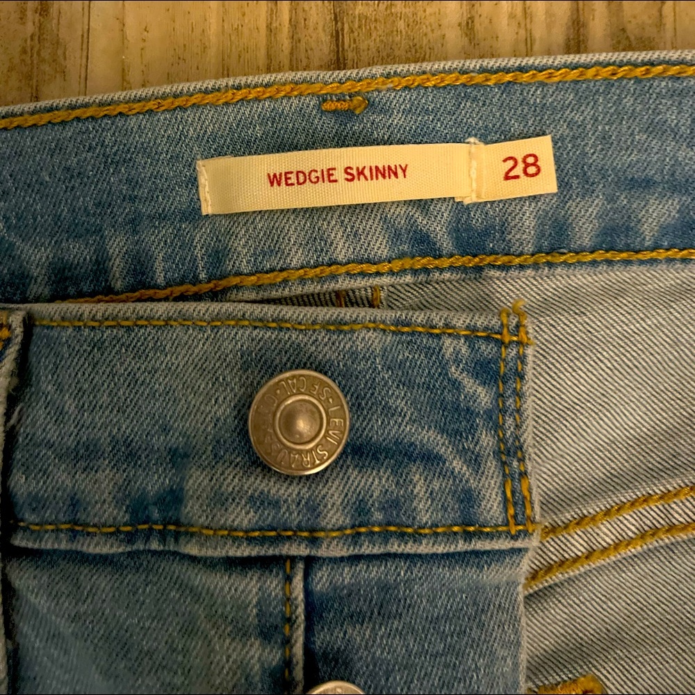 Levi Jean Pants - Wedgie Skinny